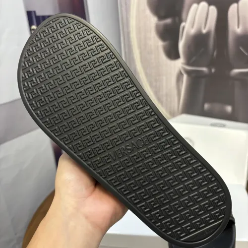 Replica Versace Slippers For Men #1435280 $42.00 USD for Wholesale