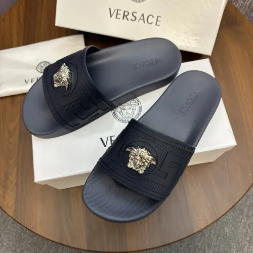 Replica Versace Slippers For Women #1435283 $42.00 USD for Wholesale