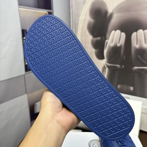 Replica Versace Slippers For Men #1435296 $42.00 USD for Wholesale