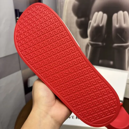 Replica Versace Slippers For Men #1435330 $42.00 USD for Wholesale