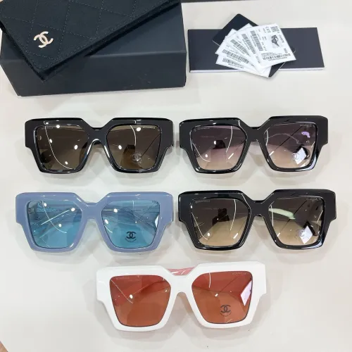 Replica Chanel AAA Quality Sunglasses #1435401 $64.00 USD for Wholesale