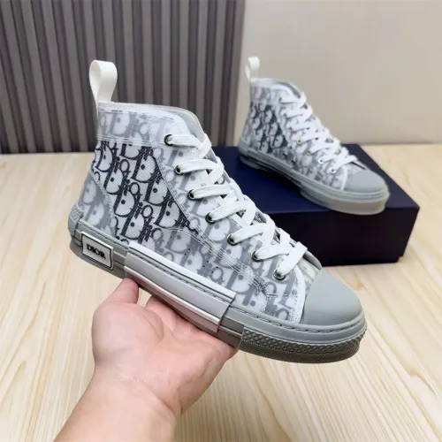 Christian Dior High Top Shoes For Men #1435489 $76.00 USD, Wholesale Replica Christian Dior High Top Shoes