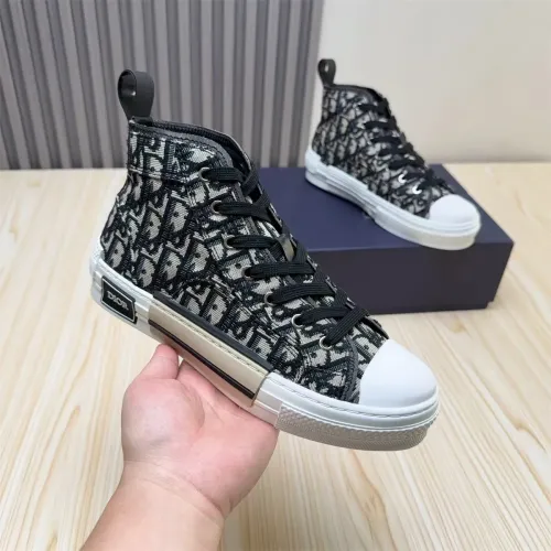 Christian Dior High Top Shoes For Men #1435490 $76.00 USD, Wholesale Replica Christian Dior High Top Shoes