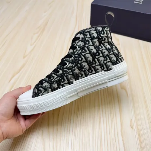 Replica Christian Dior High Top Shoes For Men #1435490 $76.00 USD for Wholesale