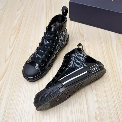 Replica Christian Dior High Top Shoes For Men #1435493 $76.00 USD for Wholesale