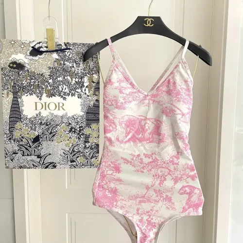 Replica Christian Dior Bathing Suits For Women #1435502 $38.00 USD for Wholesale