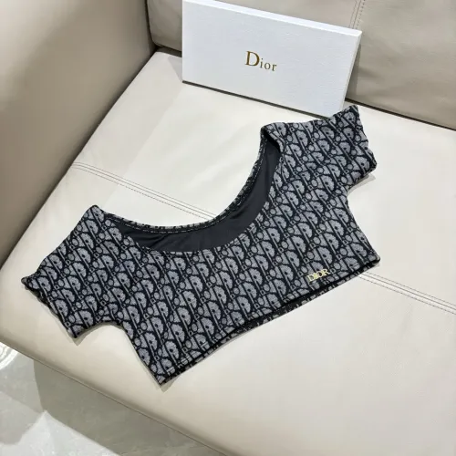 Replica Christian Dior Bathing Suits For Women #1435582 $45.00 USD for Wholesale