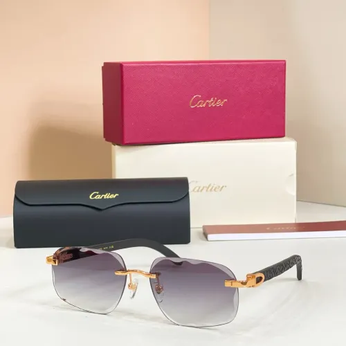 Cartier AAA Quality Sunglassess #1435620