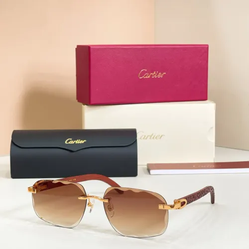 Cartier AAA Quality Sunglassess #1435622