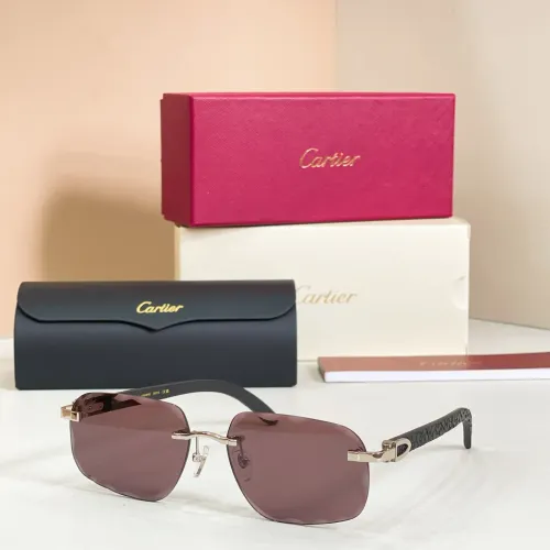 Cartier AAA Quality Sunglassess #1435623