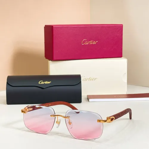 Cartier AAA Quality Sunglassess #1435624