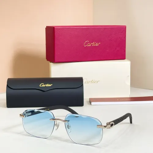Cartier AAA Quality Sunglassess #1435625