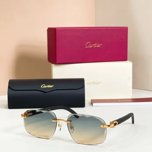 Cartier AAA Quality Sunglassess #1435626