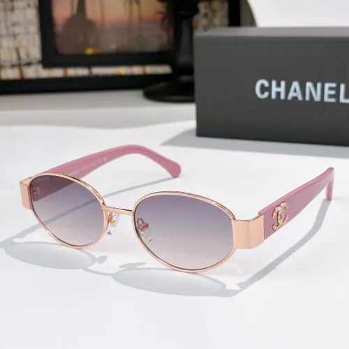 Chanel AAA Quality Sunglasses #1435696