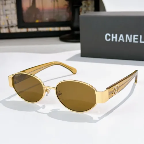Chanel AAA Quality Sunglasses #1435703