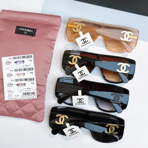 Replica Chanel AAA Quality Sunglasses #1435715 $64.00 USD for Wholesale