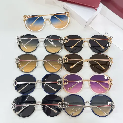 Replica Gucci AAA Quality Sunglasses #1435746 $60.00 USD for Wholesale