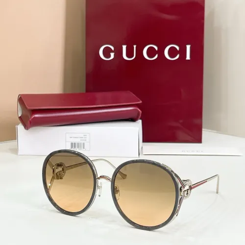 Gucci AAA Quality Sunglasses #1435750 $60.00 USD, Wholesale Replica Gucci AAA Quality Sunglasses
