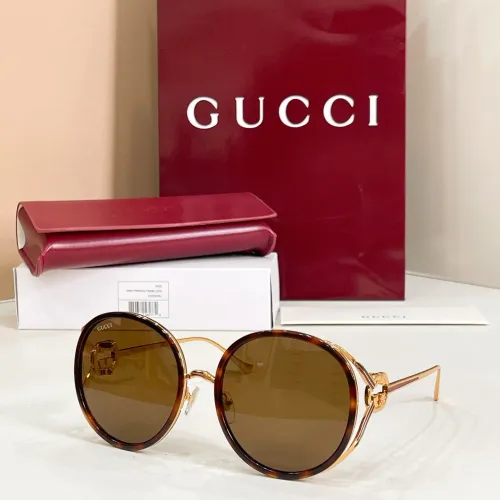 Gucci AAA Quality Sunglasses #1435751 $60.00 USD, Wholesale Replica Gucci AAA Quality Sunglasses