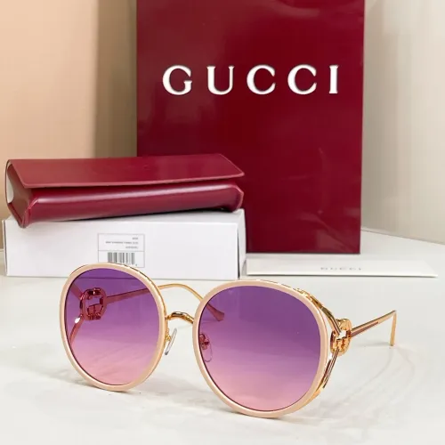 Gucci AAA Quality Sunglasses #1435754 $60.00 USD, Wholesale Replica Gucci AAA Quality Sunglasses