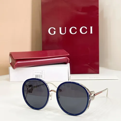 Gucci AAA Quality Sunglasses #1435755 $60.00 USD, Wholesale Replica Gucci AAA Quality Sunglasses