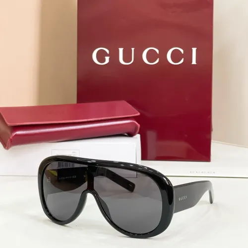 Gucci AAA Quality Sunglasses #1435774 $60.00 USD, Wholesale Replica Gucci AAA Quality Sunglasses