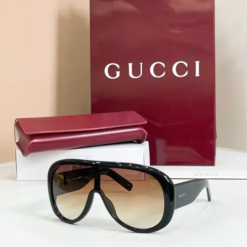 Gucci AAA Quality Sunglasses #1435775 $60.00 USD, Wholesale Replica Gucci AAA Quality Sunglasses