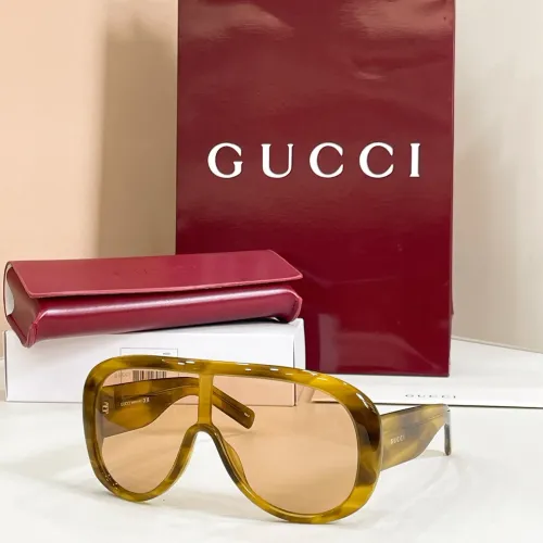 Gucci AAA Quality Sunglasses #1435780 $60.00 USD, Wholesale Replica Gucci AAA Quality Sunglasses