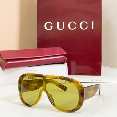 Gucci AAA Quality Sunglasses #1435781 $60.00 USD, Wholesale Replica Gucci AAA Quality Sunglasses