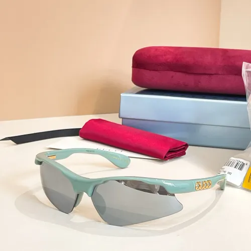 Gucci AAA Quality Sunglasses #1435786 $64.00 USD, Wholesale Replica Gucci AAA Quality Sunglasses