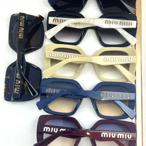 Replica MIU MIU AAA Quality Sunglasses #1435802 $60.00 USD for Wholesale