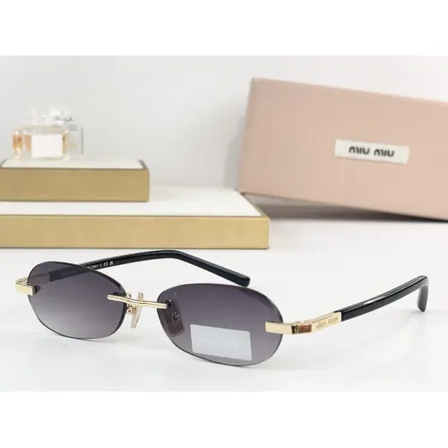 MIU MIU AAA Quality Sunglasses #1435816 $64.00 USD, Wholesale Replica MIU MIU AAA Sunglasses