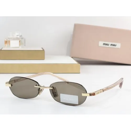 MIU MIU AAA Quality Sunglasses #1435818 $64.00 USD, Wholesale Replica MIU MIU AAA Sunglasses
