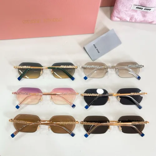 Replica MIU MIU AAA Quality Sunglasses #1435825 $64.00 USD for Wholesale