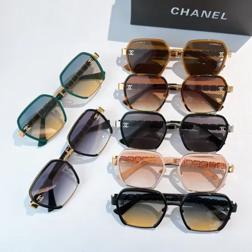 Replica Chanel AAA Quality Sunglasses #1436080 $64.00 USD for Wholesale