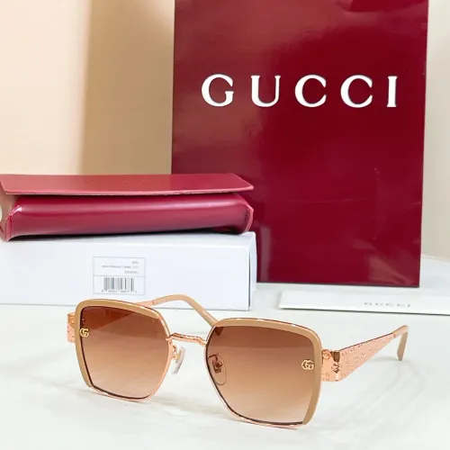 Gucci AAA Quality Sunglasses #1436286
