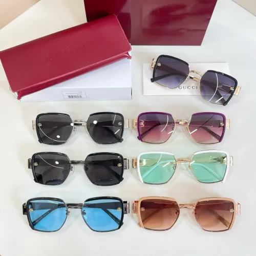 Replica Gucci AAA Quality Sunglasses #1436288 $64.00 USD for Wholesale