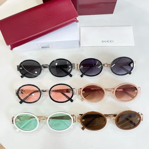 Replica Gucci AAA Quality Sunglasses #1436294 $64.00 USD for Wholesale