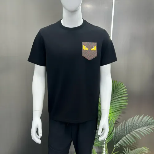 Replica Fendi T-Shirts Short Sleeved For Unisex #1436335 $72.00 USD for Wholesale