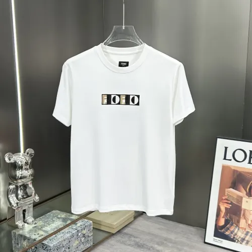 Fendi T-Shirts Short Sleeved For Men #1436346