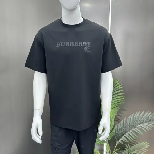 Replica Burberry T-Shirts Short Sleeved For Men #1436377 $56.00 USD for Wholesale