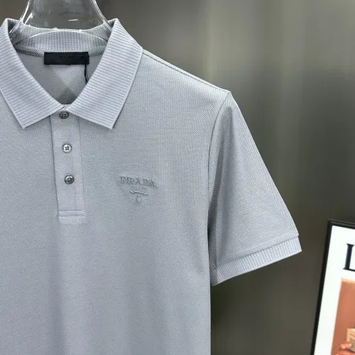 Replica Prada T-Shirts Short Sleeved For Men #1436381 $80.00 USD for Wholesale