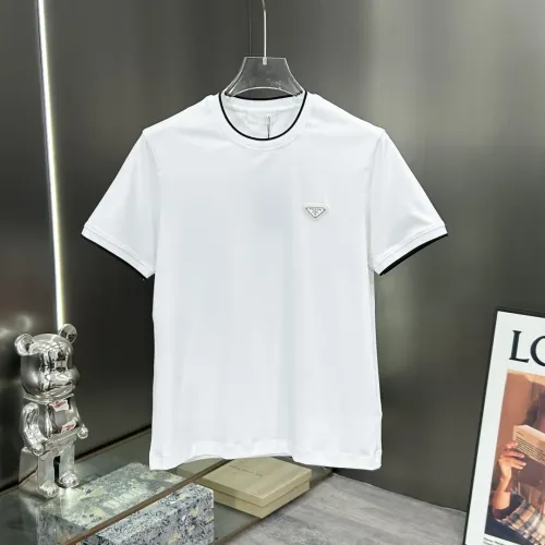 Prada T-Shirts Short Sleeved For Men #1436399