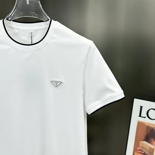 Replica Prada T-Shirts Short Sleeved For Men #1436399 $82.00 USD for Wholesale