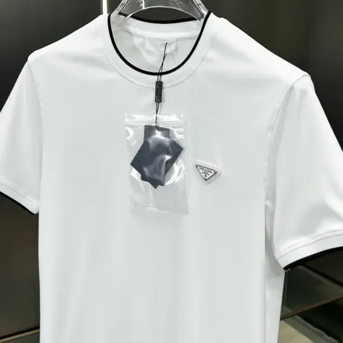 Replica Prada T-Shirts Short Sleeved For Men #1436399 $82.00 USD for Wholesale
