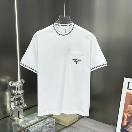 Prada T-Shirts Short Sleeved For Men #1436401