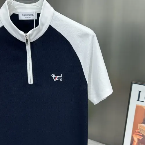 Replica Thom Browne TB T-Shirts Short Sleeved For Men #1436408 $82.00 USD for Wholesale