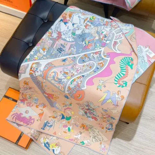 Replica Hermes Silk Squares #1436430 $64.00 USD for Wholesale