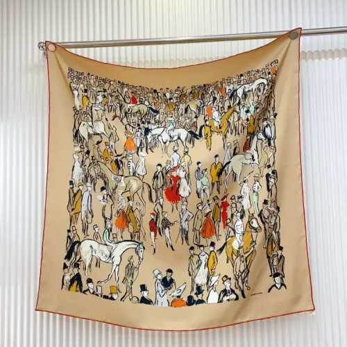 Hermes Silk Squares #1436434 $64.00 USD, Wholesale Replica Hermes Scarf