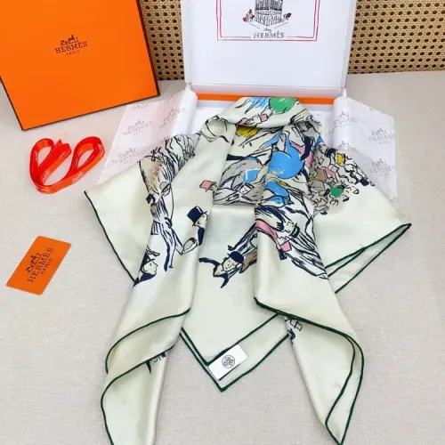Replica Hermes Silk Squares #1436438 $64.00 USD for Wholesale